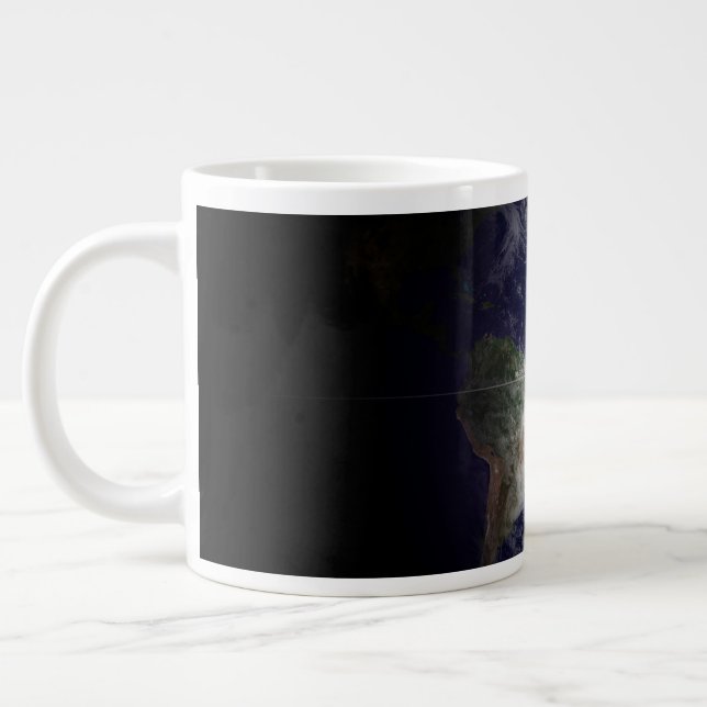 Grande Tasse La Terre À Son Équinoxe. (Gauche)
