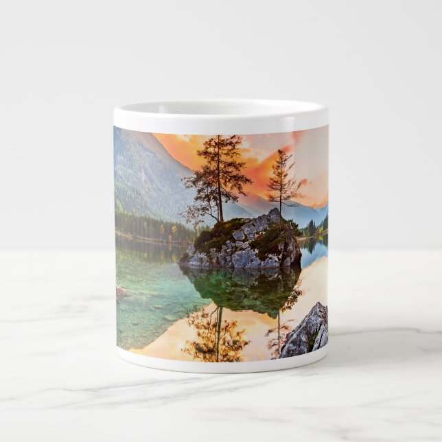 Grande Tasse Lac Hintersee, Bavière, Allemagne (Devant)