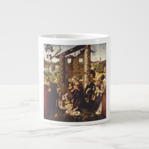Grande Tasse L'Adoration par Biagio d'Antonio Art Médiéval