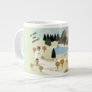 Grande Tasse Laissez Votre Âme Respirer