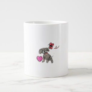 Grande Tasse L'amour des chiots