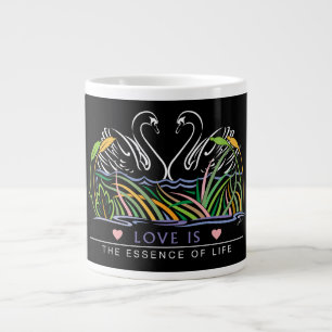Grande Tasse L'amour est l'essence de la vie