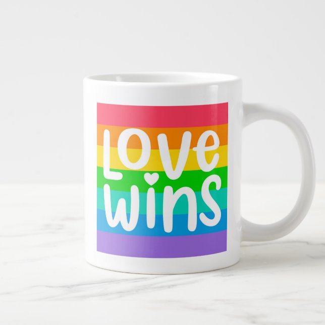 Grande Tasse L'amour gagne (Droite)