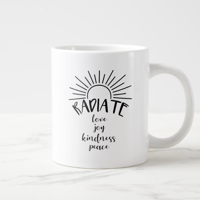Grande Tasse L'amour radié - (Droite)