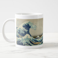 L'art japonais vintage, la grande vague de Hokusai