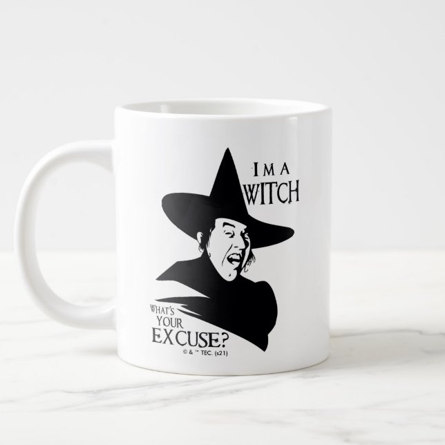 Grande Tasse L'Assistant D'Oz™ | Je suis une sorcière (Gauche)