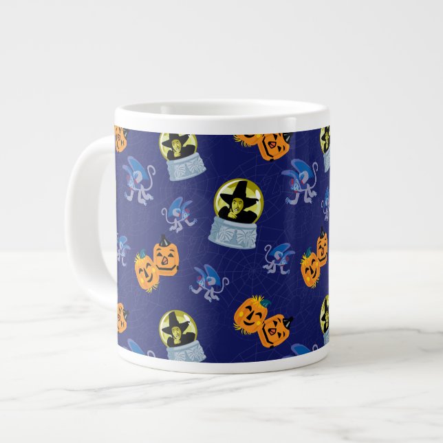 Grande Tasse L'Assistant D'Oz™ | Motif de la sorcière d'Hallowe (Devant gauche)