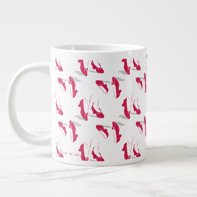 Grande Tasse L'Assistant D'Oz™ | Motif Ruby Slippers™ (Gauche)