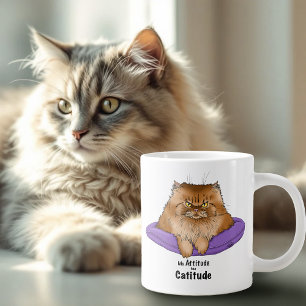 Grande Tasse L'attitude a une attitude