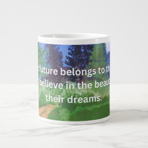 Grande Tasse 'L'avenir appartient à ceux qui croient'