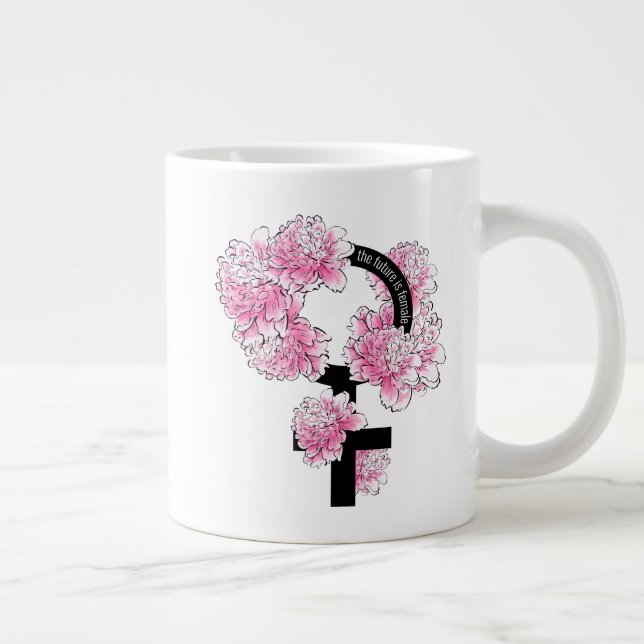 Grande Tasse L'avenir des femmes (Droite)