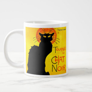Grande Tasse Le Conversation Noir Vintage