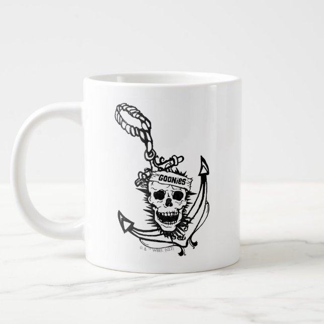 Grande Tasse Le crâne et l'Ancre des Goonies (Gauche)