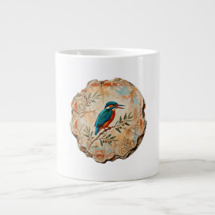Grande Tasse Le Fragment du Martin-pêcheur : Le Messager Azurée