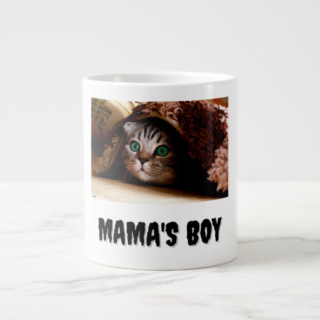 Grande Tasse Le garçon de maman (Devant)
