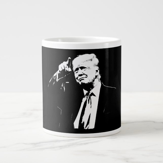 Grande Tasse Le meilleur est encore à venir : Trump USA 2024 Gr (Devant)