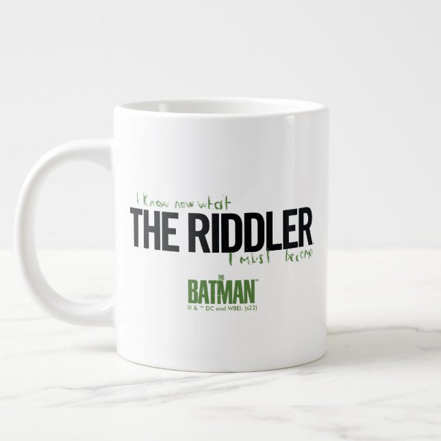 Grande Tasse Le Riddler - Je Sais Ce Que Je Dois Devenir (Gauche)