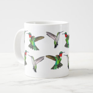Grande Tasse Le Ruby Volant Throttait Le Colibri