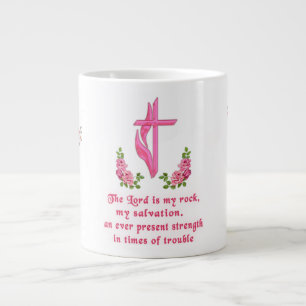 Grande Tasse Le Seigneur est mon rocher
