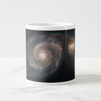 Le Whirlpool Galaxy M51 & Companion dans l'espace