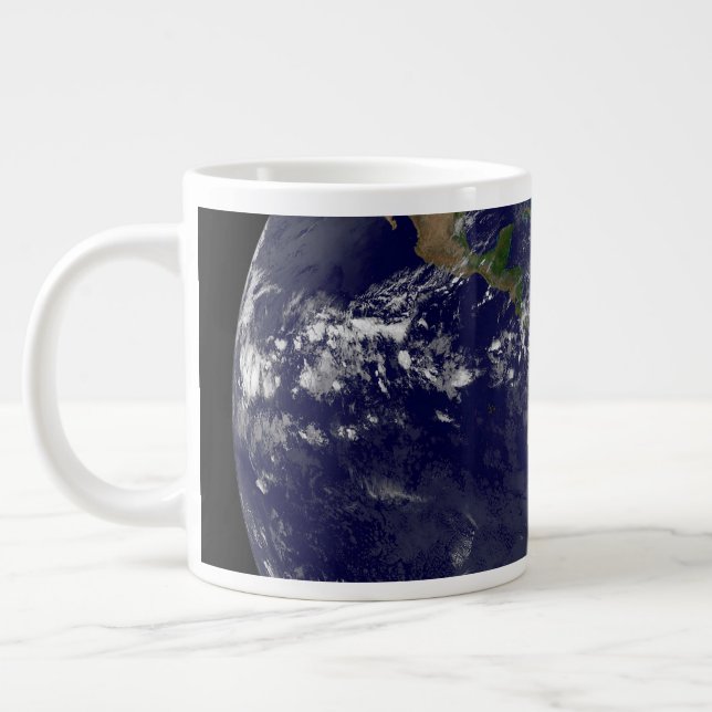Grande Tasse Les Amériques Au Jour des terres. (Gauche)