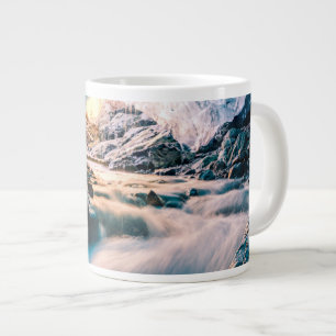 Grande Tasse Les cascades   Glacier de Vatnajokull, Islande ori