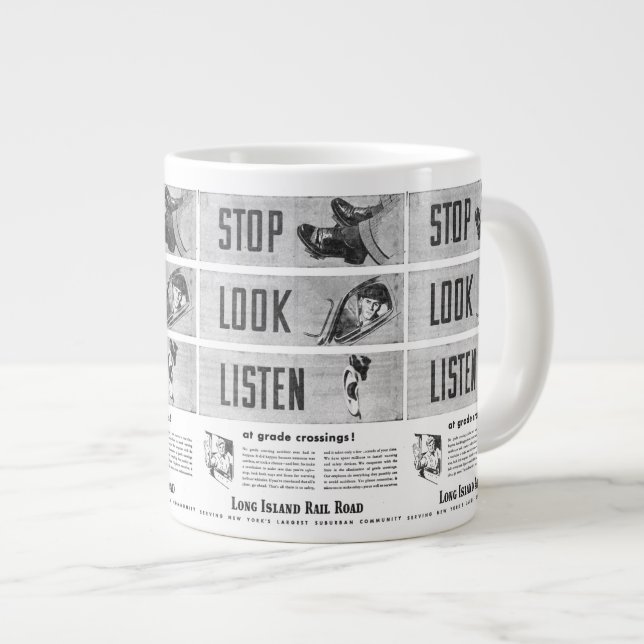 Grande Tasse Les embouteillages de la sécurité ferroviaire de L (Devant droit)