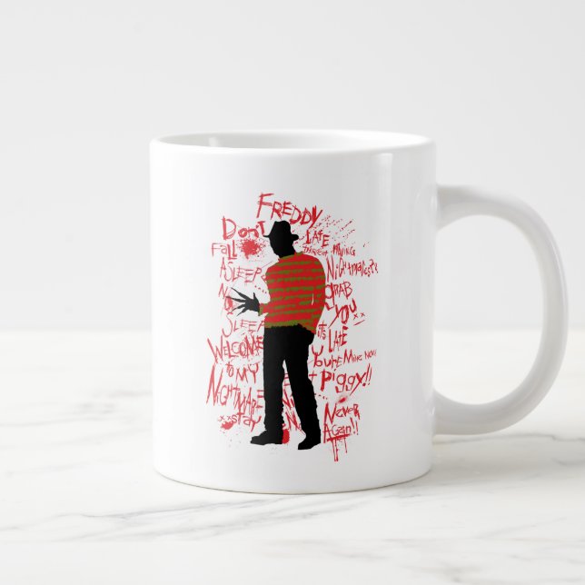 Grande Tasse Les Griffes de la nuit | Ne vous endormez pas (Droite)