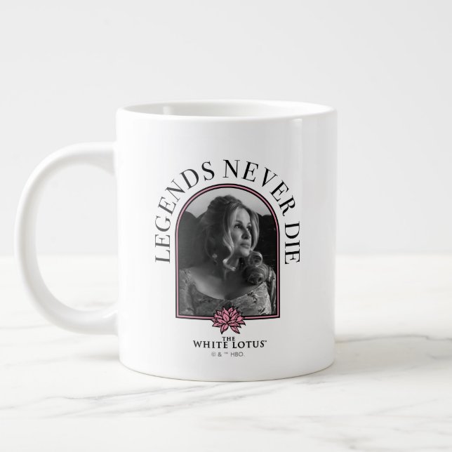 Grande Tasse Les légendes ne meurent jamais - Le Lotus Blanc (Gauche)