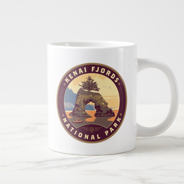 Grande Tasse Les parcs nationaux de Kenai Fjords (Droite)