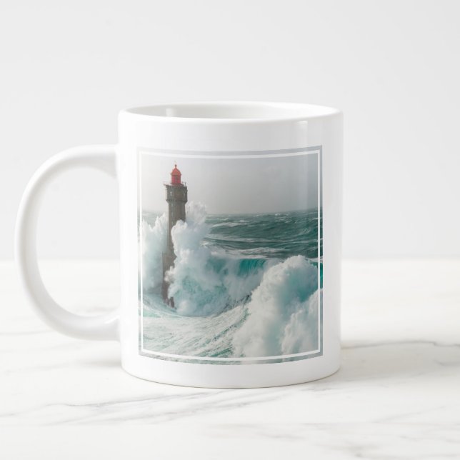 Grande Tasse Les phares | Jument Phare Ouessant France (Gauche)