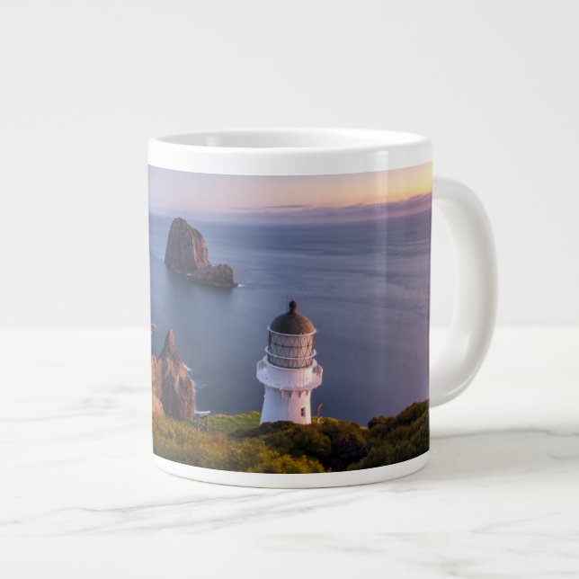 Grande Tasse Les phares | Phare Cap Brett Nouvelle-Zélande (Devant droit)