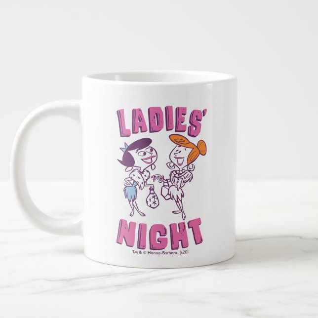 Grande Tasse Les Pierrafeu | Betty & Wilma - La nuit des dames (Gauche)