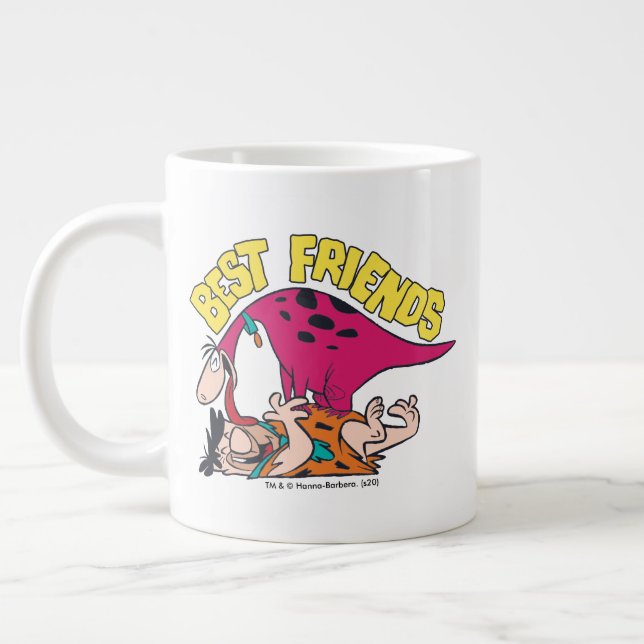 Grande Tasse Les Pierrafeu | Fred & Dino - Les meilleurs amis (Gauche)
