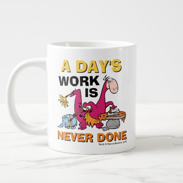 Grande Tasse Les Pierrafeu | Maison de nettoyage Dino (Gauche)