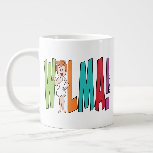 Grande Tasse Les Pierrafeu | WILMA ! (Gauche)