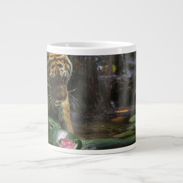 GRANDE TASSE LES TIGRES ONT BESOIN D'UNE PAIX SAUVAGE (Devant)