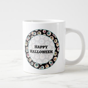 Grande Tasse Les yeux d'Halloween