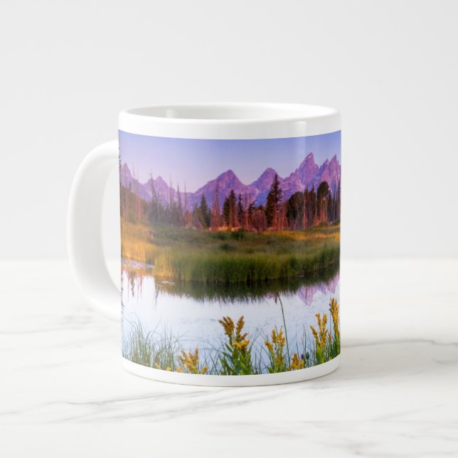 Grande Tasse Lever de soleil de Teton (Devant gauche)