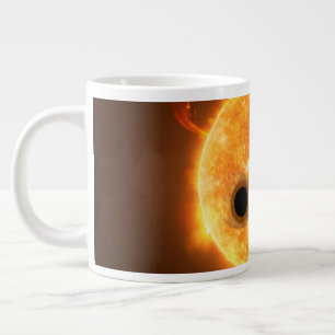 Grande Tasse L'Exoplanet Wasp-107b Est Un Géant De Gaz