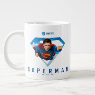 Grande Tasse L'homme de l'acier en vol
