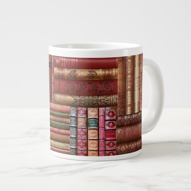 Grande Tasse Libraire de Old Book (Devant droit)