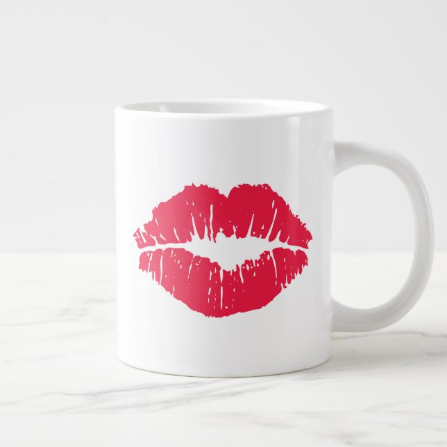 Grande Tasse Lipstick Kiss (Droite)