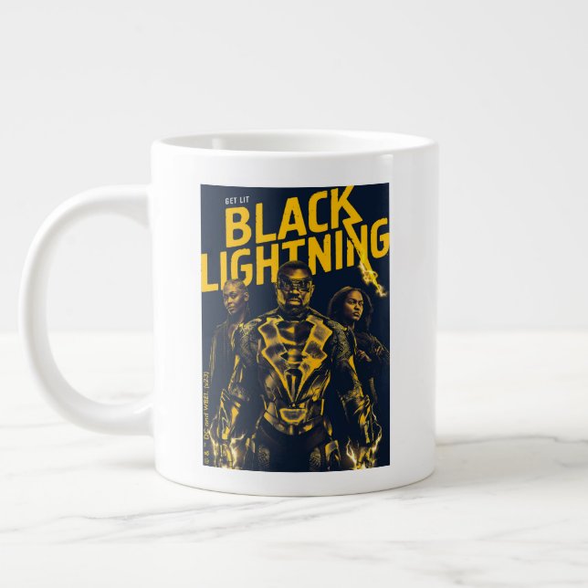 Grande Tasse Lit - Feu Noir (Gauche)