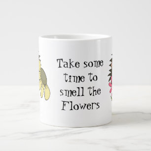 Grande Tasse L'odeur du hérisson La mule des fleurs