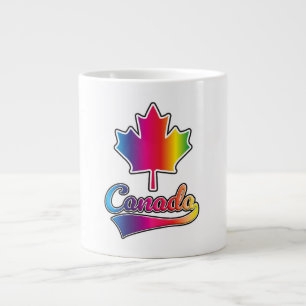 Grande Tasse logo arc-en-ciel de la fierté du Canada