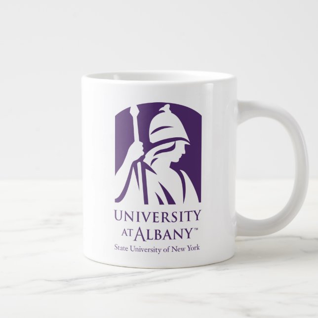 Grande Tasse Logo de l'Université d'Albany (Droite)