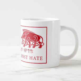 Grande Tasse Logo du double-wagon Heathens Against Hate