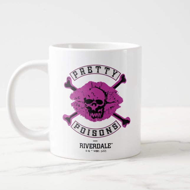 Grande Tasse Logo Poisons Pretty (Gauche)