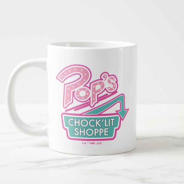Grande Tasse Logo rose du magasin Chock'Lit de Pop (Gauche)